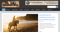 Desktop Screenshot of horsemansnews.com